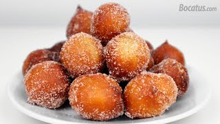 Receta tradicional de BUÑUELOS DE VIENTO [upl. by Selrac]