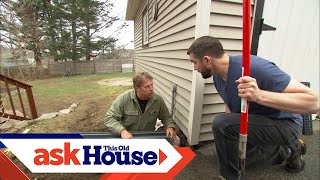 How to Install a Channel Drain  Ask This Old House [upl. by Jary]