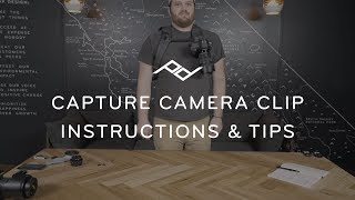 Peak Design Capture Camera Clip V3 Setup  Tips [upl. by Rezeile]