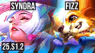 SYNDRA vs FIZZ MID  Legendary 16512  KR Master  25S12 [upl. by Schear]