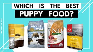 Which is the Worlds BEST Puppy food of 2021 II Dry Puppy food review ll Monkoodog [upl. by Misab]