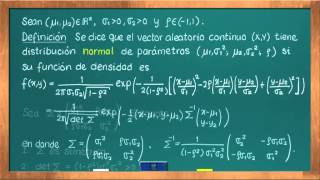 0626 Distribución normal bivariada [upl. by Adnahsat]