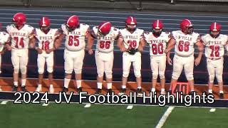 Bville JV Football 2024 Higlights [upl. by Ahnavas]