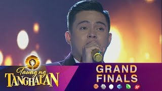 Tawag ng Tanghalan Anton Antenorcruz  Patuloy Ang Pangarap Top 6 Performance [upl. by Neelsaj]