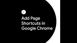 Add Page Shortcuts in Google Chrome [upl. by Sirroned]