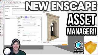 Create CUSTOM ASSETS for Enscape with the Enscape Asset Manager [upl. by Allebara]