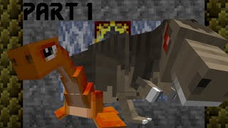 Minecraft Fossil  Archeology Mod Part 1 Mobs  1710 [upl. by Alaecim73]