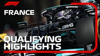 Qualifying Highlights  2021 French Grand Prix [upl. by Ahsinroc]