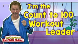 Count to 100 Workout Leader  Jack Hartmann [upl. by Nahbois]