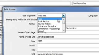 Adding Citations amp References Using MS Word [upl. by Esineg275]