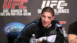 Brendan Schaub Talks Win Over Cro Cop at UFC 128  MMA Weekly News [upl. by Hunt]