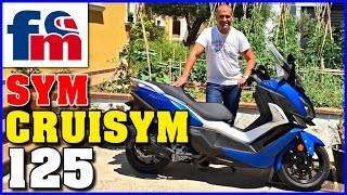 SYM Cruisym 125  Review y prueba [upl. by Sesom511]