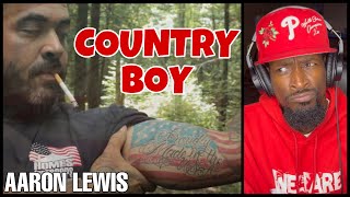 Aaron Lewis  Country Boy  REACTION [upl. by Ekalb]