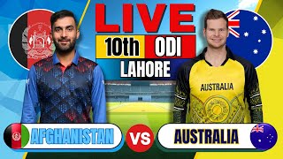 🔴 Live Afghanistan vs Australia 10th ODI Live Match Score today  AFG vs ENG Cricket  CT 2025 [upl. by Ihsorih]