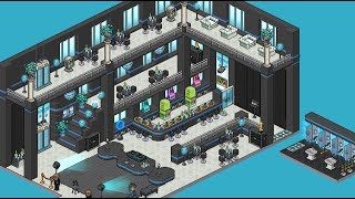 How to BUILD a Habbo Public Lounge [upl. by Aralk]