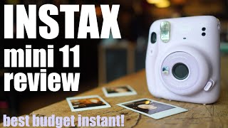 Fujifilm INSTAX Mini 11 review  BEST instant camera [upl. by Yenahteb]