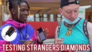 Testing Strangers Diamonds 😭💎 Atlanta Mall Edition 5  Public Interview [upl. by Carlstrom]