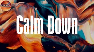 Calm Down Lyrics  Burna Boy [upl. by Isnan]