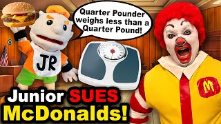 SML Movie Junior Sues McDonalds [upl. by Einhpets]