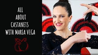 All about castanets with Maria Vega [upl. by Ahtnama]