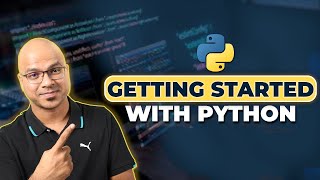 3 Python Tutorial for Beginners  Getting Started with Python [upl. by Rdnaskela]