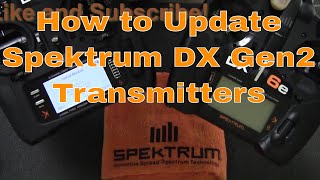 How to Register and Update your Spektrum Radio [upl. by Colman]