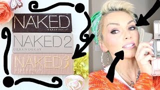 NEW Urban Decay Naked 3 Palette Review amp Tutorial  Kandee Johnson [upl. by Kapoor831]