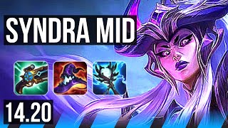 SYNDRA vs YONE MID  6 solo kills Legendary 1634  BR Master  1420 [upl. by Kowalski]