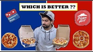 Dominos VS Pizza Hut  Honest Reviews [upl. by Odlanor847]