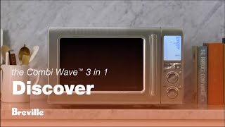 The Combi Wave™ 3 in 1  Air fryer convection oven amp microwave in one appliance  Breville USA [upl. by Beverlie]