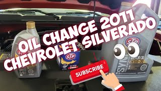 How to Perform an Oil Change 2011 Chevrolet Silverado [upl. by Muhcon]