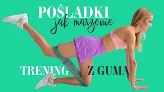 Pośladki jak marzenie 🥰 Trening z gumami MINI BAND  Ola Żelazo [upl. by Brabazon]