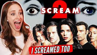 First Time Watching SCREAM 2 Reaction I SCREAMED TOO [upl. by Isac362]