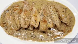 Recette de Poulet a la moutarde [upl. by Nasas]