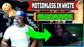 Motionless In White Immaculate Misconception  Producer Reaction [upl. by Airamas342]