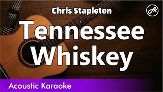 Tennessee Whiskey Karaoke with Lyrics [upl. by Hidie]