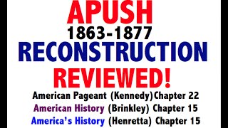 APUSH American Pageant Chapter 22 Review [upl. by Columbine885]