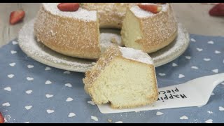 Egg whites cake an incredibly light and fluffy cake [upl. by Nwahsad51]