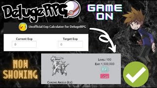 Delugerpg How to use Exp Calculator for getting Exact Exp  Easy and Working way to Get Exact Exp [upl. by Basham]
