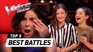 BEST BATTLES in The Voice Kids around the world [upl. by Waldack949]