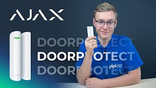 AJAX Alarm System Review Ajax DoorProtect Sensor [upl. by Hawkie806]