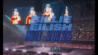 Billie Eilish Live in Sydney  Full Concert  28 Feb 2025 [upl. by Mott]