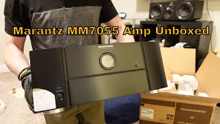 Marantz MM7055 Amplifier  5 channels  Home Theater Audio  Unboxing [upl. by Haon]