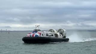 Southsea Hovercraft Landing [upl. by Kinny406]