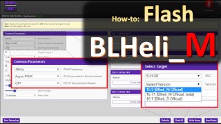 How to Flash BLHeliM [upl. by Wimsatt938]