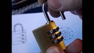 Combination locks with false gates explained 153 [upl. by Odlo]