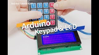 207  Arduino Keypad and LCD display [upl. by Frazier780]