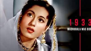 GUZRA HUA ZAMANA AATA NAHIN DOBARA  MADHUBALA   THE VENUS OF INDIAN CINEMA [upl. by Mafala]