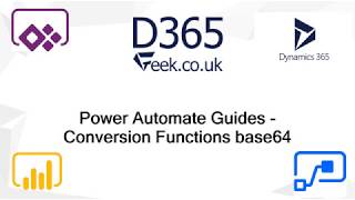 Power Automate Expressions How To base64 [upl. by Aronoh]
