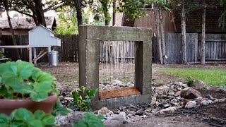 The COOLEST Water Feature to DIY [upl. by Reaht352]